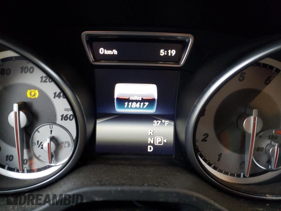 2016 Mercedes-Benz CLA 250 with VIN WDDSJ4GB3GN388431, listed as a Copart auction lot 38609773 with 118,417 mi miles and . Bid and sale history available at DreamBid. Image 9.