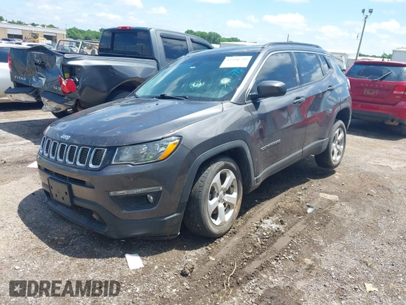 2018 Jeep Compass Latitude z VIN 3C4NJDBB7JT103901, wystawiony jako IAAI lot #42358749 z przebiegiem 91 083 mil mil oraz . Historia ofert i sprzedaży dostępna na DreamBid. Obrazek 18.