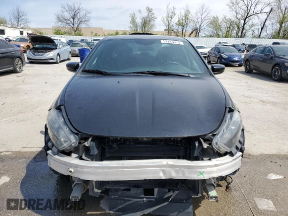 2013 Dodge Dart Rallye with VIN 1C3CDFBA3DD155056, listed as a Copart auction lot 52213975 with 186,941 mi miles and Salvage Title. Bid and sale history available at carsss.com. Image 5.