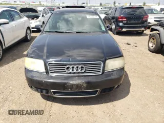 2002 Audi A6 with VIN WAULD64B32N096886, listed as a Copart auction lot 67728714 with 0 mi miles and Salvage Title. Bid and sale history available at carsss.com. Image 5.