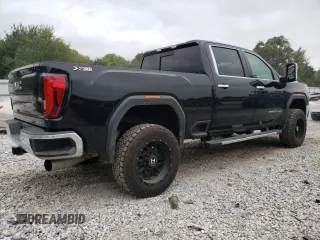 2020 GMC Sierra 2500HD SLT z VIN 1GT49NEYXLF161668, wystawiony jako Copart lot #71719414 z przebiegiem 30 802 mil mil oraz Czysty tytuł • Clean title. Historia ofert i sprzedaży dostępna na DreamBid. Obrazek 3.