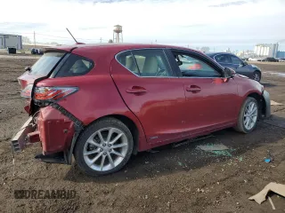 2013 Lexus CT 200h с VIN JTHKD5BH4D2167516, выставлен на аукционе Copart как лот 47007935 с пробегом Не указан миль и Списание • Salvage title. История ставок и продаж доступна на DreamBid. Изображение 3.