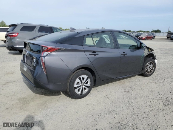 2017 Toyota Prius Two with VIN JTDKBRFU1H3057528, listed as a Copart auction lot 53392905 with 64,290 mi miles and Salvage Title. Bid and sale history available at carsss.com. Image 3.
