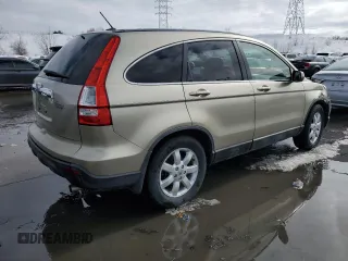 2008 Honda CR-V EX-L with VIN JHLRE48758C045305, listed as a Copart auction lot 45600265 with 122,604 mi miles and Salvage Title. Bid and sale history available at carsss.com. Image 3.