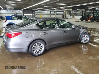 2017 Infiniti Q50 3.0t Premium with VIN JN1EV7AR5HM835337, listed as a Copart auction lot 53397355 with 103,468 mi miles and Clean Title. Bid and sale history available at carsss.com. Image 3.