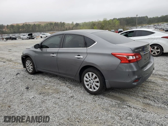 2016 Nissan Sentra SV with VIN 3N1AB7AP3GY330141, listed as a Copart auction lot 50965225 with 95,435 mi miles and Salvage Title. Bid and sale history available at DreamBid. Image 2.