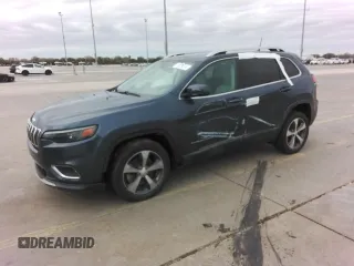 2019 Jeep Cherokee Limited with VIN 1C4PJLDB7KD434047, listed as a Copart auction lot 42569195 with Not Provided miles and Non Repairable. Bid and sale history available at carsss.com. Image 1.