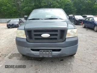 2007 Ford F-150 XL with VIN 1FTRF12W97KA93970, listed as a Copart auction lot 54404435 with 185,017 mi miles and Salvage title. Bid and sale history available at DreamBid. Image 5.