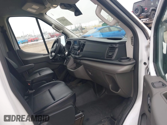 2023 Ford Transit Cargo with VIN 1FTBR2X87PKA51211, listed as a IAAI auction lot 41631315 with 42,688 mi miles and . Bid and sale history available at DreamBid. Image 5.