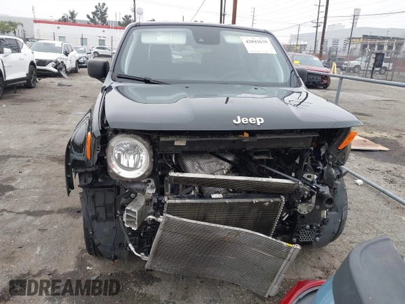 2021 Jeep Renegade Upland with VIN ZACNJDAB1MPN08338, listed as a IAAI auction lot 42042639 with 26,849 mi miles and . Bid and sale history available at DreamBid. Image 13.
