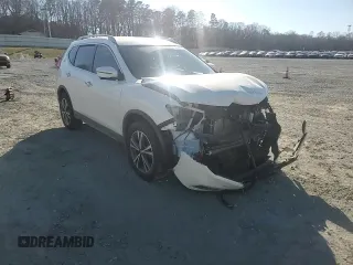 2019 Nissan Rogue SV with VIN JN8AT2MV9KW385818, listed as a Copart auction lot 47407625 with 54,964 mi miles and Salvage Title. Bid and sale history available at carsss.com. Image 11.