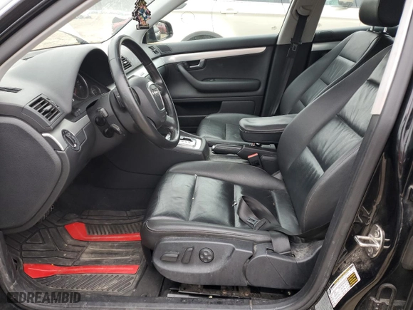 2008 Audi A4 2.0T with VIN WAUDF78E98A166786, listed as a Copart auction lot 84434984 with 182,093 mi miles and Salvage Title. Bid and sale history available at carsss.com. Image 7.
