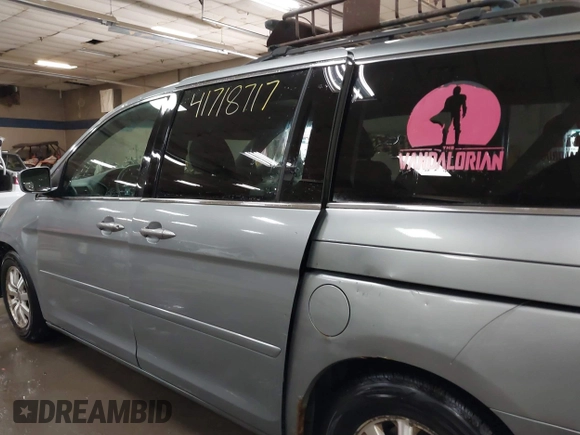 2008 Honda Odyssey EX-L with VIN 5FNRL38738B030818, listed as a IAAI auction lot 41718717 with 247,994 mi miles and . Bid and sale history available at DreamBid. Image 17.