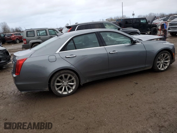 2018 Cadillac CTS Luxury AWD with VIN 1G6AX5SS7J0160182, listed as a Copart auction lot 80626364 with 30,921 mi miles and Clean Title. Bid and sale history available at DreamBid. Image 3.