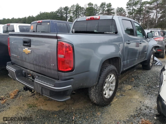 2020 Chevrolet Colorado 2WD LT with VIN 1GCGSCEN3L1218172, listed as a Copart auction lot 88867605 with 91,441 mi miles and Salvage Title. Bid and sale history available at carsss.com. Image 3.