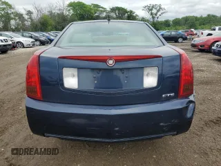 2005 Cadillac CTS with VIN 1G6DP567950105421, listed as a Copart auction lot 56510004 with 184,986 mi miles and Clean Title. Bid and sale history available at carsss.com. Image 6.