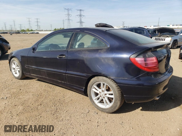 2002 Mercedes-Benz C 230/260/280/320 with VIN WDBRN47J52A244608, listed as a Copart auction lot 56393665 with 67,224 mi miles and Salvage title. Bid and sale history available at DreamBid. Image 2.