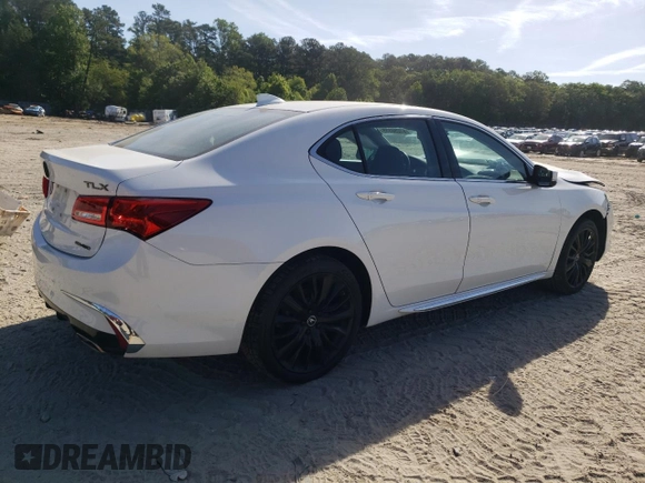 2018 Acura TLX Technology z VIN 19UUB3F57JA005077, wystawiony jako Copart lot #57256555 z przebiegiem 97 714 mil mil oraz Szkoda całkowita • Salvage title. Historia ofert i sprzedaży dostępna na DreamBid. Obrazek 3.