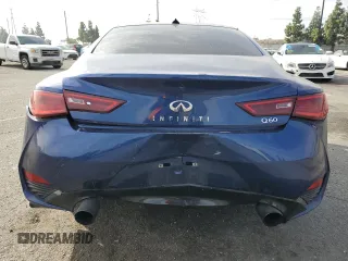 2020 Infiniti Q60 Luxe with VIN JN1EV7EK0LM341036, listed as a Copart auction lot 82596184 with 88,535 mi miles and Salvage Title. Bid and sale history available at carsss.com. Image 6.