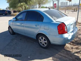 2008 Hyundai Accent GLS with VIN KMHCN46C28U230274, listed as a IAAI auction lot 42427490 with 150,436 mi miles and . Bid and sale history available at DreamBid. Image 3.
