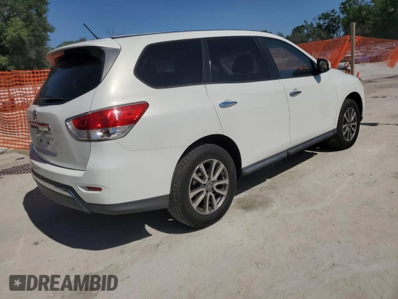 2013 Nissan Pathfinder SL z VIN 5N1AR2MN3DC626489, wystawiony jako Copart lot #57238285 z przebiegiem 118 062 mil mil oraz Czysty tytuł • Clean title. Historia ofert i sprzedaży dostępna na DreamBid. Obrazek 3.