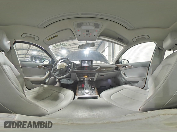 2014 Audi A6 Premium Plus z VIN WAUGFAFC4EN045227, wystawiony jako Copart lot #56884485 z przebiegiem 45 138 mil mil oraz Szkoda całkowita • Salvage title. Historia ofert i sprzedaży dostępna na DreamBid. Obrazek 14.