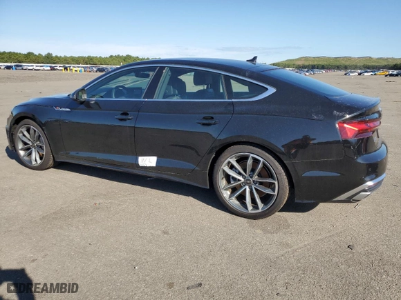 2024 Audi A5 Sportback S line Premium with VIN WAUDACF51RA072705, listed as a Copart auction lot 70411354 with 1,856 mi miles and Salvage Title. Bid and sale history available at carsss.com. Image 2.