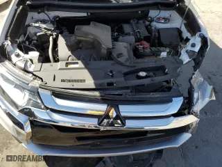 2017 Mitsubishi Outlander SE with VIN JA4AD3A37HZ028589, listed as a Copart auction lot 46670045 with 89,495 mi miles and Salvage Title. Bid and sale history available at carsss.com. Image 12.