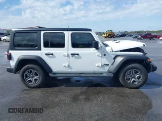2023 Jeep Wrangler Sport S with VIN 1C4HJXDN9PW540842, listed as a IAAI auction lot 41712336 with 36,017 mi miles and . Bid and sale history available at DreamBid. Image 13.