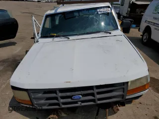 1995 Ford F-250 with VIN 1FTEF25Y6SLA34248, listed as a Copart auction lot 63105404 with 0 mi miles and Salvage Title. Bid and sale history available at carsss.com. Image 12.