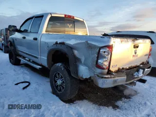 2007 Dodge Ram 2500 SLT with VIN 1D7KS28D87J577164, listed as a Copart auction lot 85691694 with 112,855 mi miles and Salvage Title. Bid and sale history available at carsss.com. Image 2.