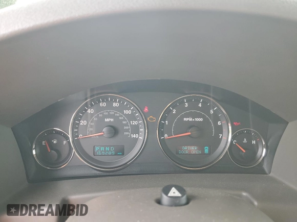 2006 Jeep Commander with VIN 1J8HG48N36C104911, listed as a Copart auction lot 72907204 with 169,289 mi miles and Clean Title. Bid and sale history available at carsss.com. Image 9.