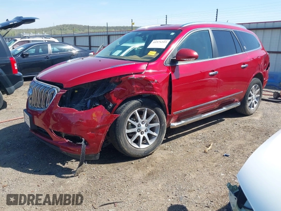 2014 Buick Enclave Leather with VIN 5GAKRBKDXEJ315434, listed as a IAAI auction lot 41971215 with 112,574 mi miles and . Bid and sale history available at carsss.com. Image 23.