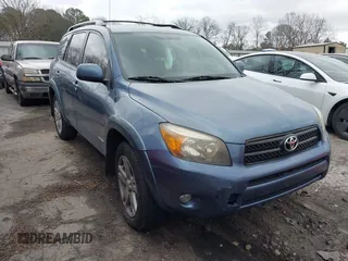 2007 Toyota RAV4 Sport with VIN JTMZD32V576027031, listed as a IAAI auction lot 41501110 with 253,543 mi miles. Bid and sale history available at carsss.com. Image 1.