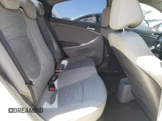 2015 Hyundai Accent GLS with VIN KMHCT4AE6FU863517, listed as a Copart auction lot 60656053 with 121,353 mi miles. Bid and sale history available at carsss.com. Image 10.