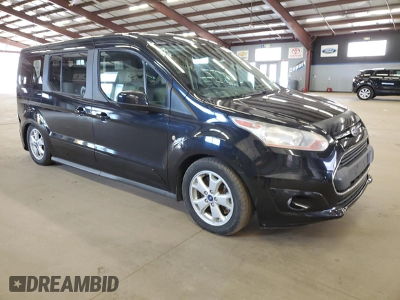 2014 Ford Transit Connect Titanium z VIN NM0GE9G71E1160104, wystawiony jako Copart lot #52327595 z przebiegiem 89 096 mil mil oraz Tytuł czysty. Historia ofert i sprzedaży dostępna na DreamBid. Obrazek 4.