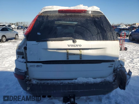 2005 Volvo XC90 with VIN YV1CZ911X51159456, listed as a Copart auction lot 87461434 with 188,903 mi miles and Salvage Title. Bid and sale history available at carsss.com. Image 6.