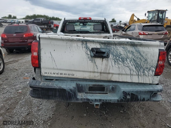 2018 Chevrolet Silverado 1500 LS with VIN 1GCNCNEH5JZ262537, listed as a Copart auction lot 61105344 with 0 mi miles and Non Repairable. Bid and sale history available at carsss.com. Image 6.