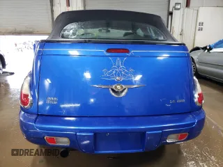 2006 Chrysler PT Cruiser Touring with VIN 3C3JY55E56T324916, listed as a Copart auction lot 86818474 with 106,730 mi miles and Salvage Title. Bid and sale history available at carsss.com. Image 6.