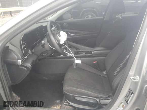 2021 Hyundai Elantra SEL with VIN 5NPLS4AG3MH004840, listed as a Copart auction lot 43558485 with 36,534 mi miles and Salvage Title. Bid and sale history available at carsss.com. Image 7.