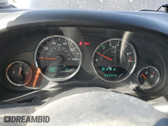 2017 Jeep Wrangler Sport with VIN 1C4AJWAGXHL715362, listed as a Copart auction lot 51262305 with 62,297 mi miles and Salvage Title. Bid and sale history available at DreamBid. Image 9.