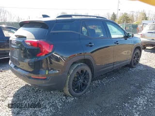 2020 GMC Terrain SLE with VIN 3GKALMEV5LL343244, listed as a IAAI auction lot 41632154 with 93,454 mi miles. Bid and sale history available at carsss.com. Image 4.