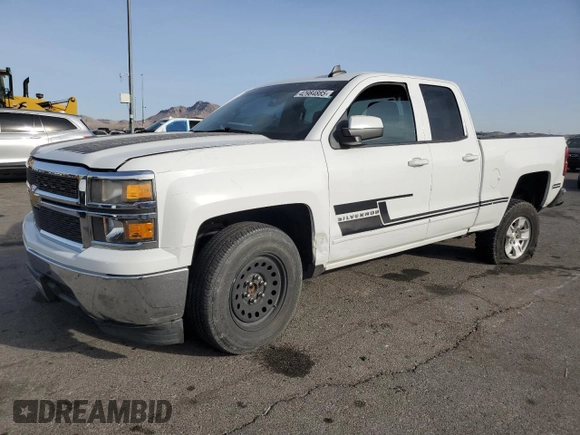 2015 Chevrolet Silverado 1500 LT with VIN 1GCRCREH8FZ410373, listed as a Copart auction lot 42984885 with 155,493 mi miles and Salvage Title. Bid and sale history available at carsss.com. Image 1.