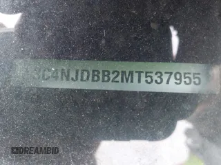 2021 Jeep Compass Altitude с VIN 3C4NJDBB2MT537955, выставлен на аукционе IAAI как лот 42301024 с пробегом 62 993 миль миль и . История ставок и продаж доступна на DreamBid. Изображение 18.