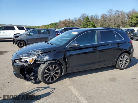 2018 Hyundai Elantra GT with VIN KMHH35LE1JU075536, listed as a Copart auction lot 68911444 with 73,237 mi miles and Salvage Title. Bid and sale history available at carsss.com. Image 1.