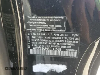 2014 Porsche 718 Boxster S z VIN WP0CB2A89ES141538, wystawiony jako Copart lot #56360645 z przebiegiem 47 893 mil mil oraz Szkoda całkowita • Salvage title. Historia ofert i sprzedaży dostępna na DreamBid. Obrazek 12.
