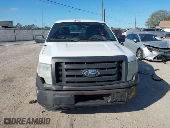 2010 Ford F-150 XL with VIN 1FTFX1CV1AKA50138, listed as a IAAI auction lot 41782929 with 221,452 mi miles. Bid and sale history available at carsss.com. Image 12.