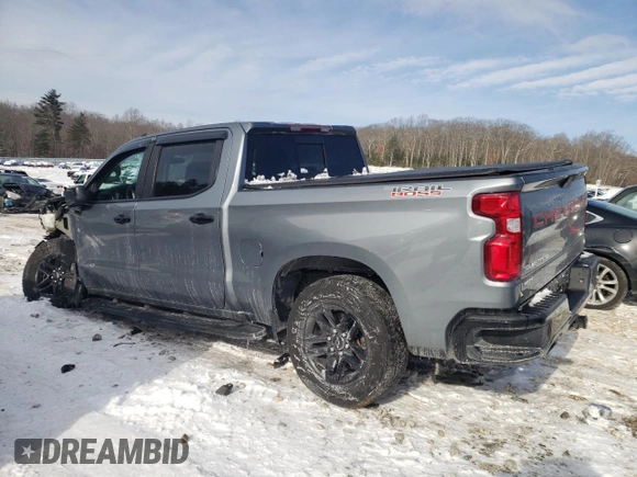 2020 Chevrolet Silverado 1500 LT Trail Boss with VIN 3GCPYFED7LG364843, listed as a Copart auction lot 89309635 with 81,827 mi miles and Salvage Title. Bid and sale history available at carsss.com. Image 2.