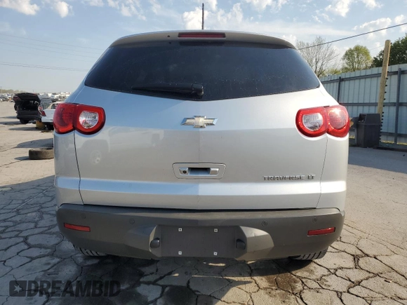 2012 Chevrolet Traverse 1LT with VIN 1GNKRGED2CJ260084, listed as a Copart auction lot 52451025 with 139,248 mi miles and Salvage Title. Bid and sale history available at DreamBid. Image 6.
