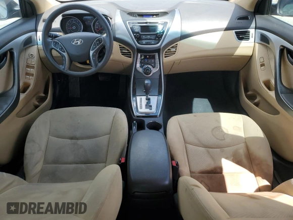 2013 Hyundai Elantra Limited with VIN KMHDH4AE7DU757368, listed as a Copart auction lot 47498945 with 123,936 mi miles and Salvage Title. Bid and sale history available at carsss.com. Image 8.